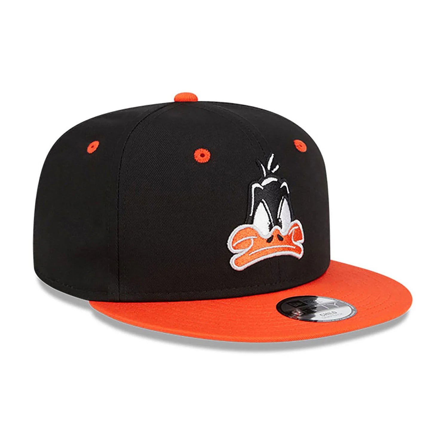 New Era Kids 9Fifty Snapback "Daffy Duck" Black/Orange (nova coleção)