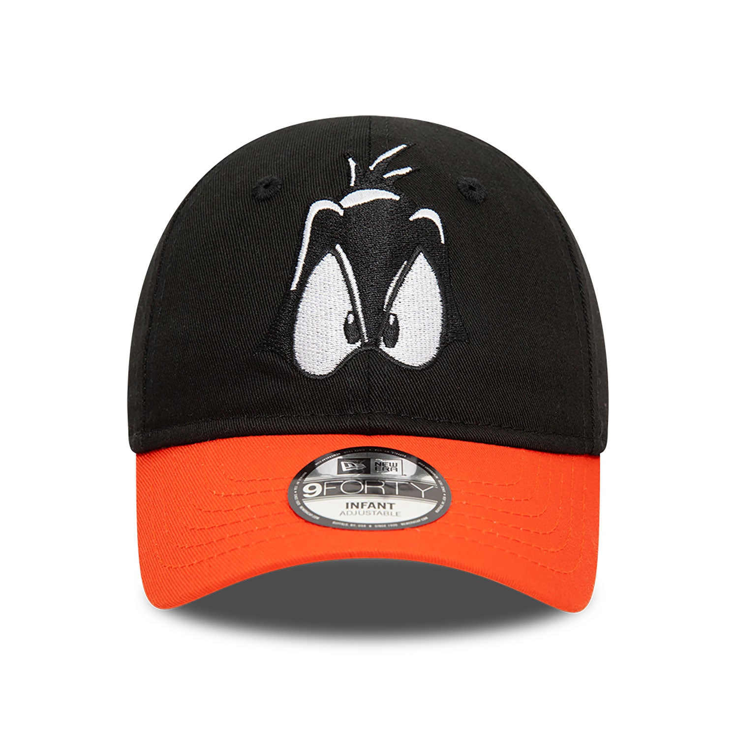 New era casquette bébé élastique "baby Daffy Duck" Black/orange (NEW Collection)