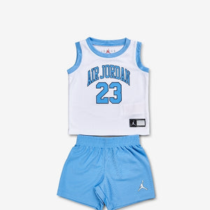 Jordan set maillot short bébé "23" University Blue