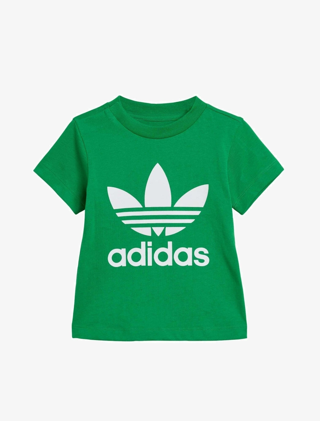 Adidas tee-shirt Trefoil bébé "Lucky green" Vert/Blanc
