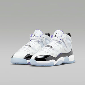 Jordan Sneakers "Jumpman Two Trey" GS Junior White/Purple