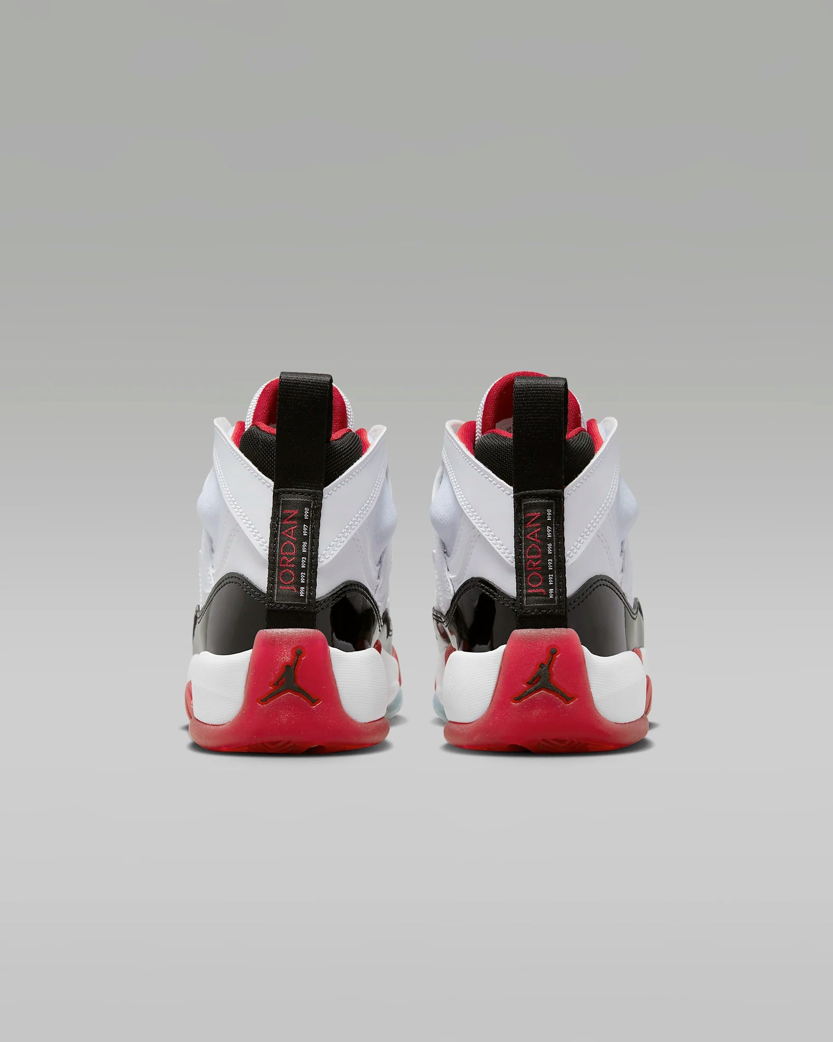 Jordan baskets "Jumpman Two trey" GS Junior White/Gym Red/black
