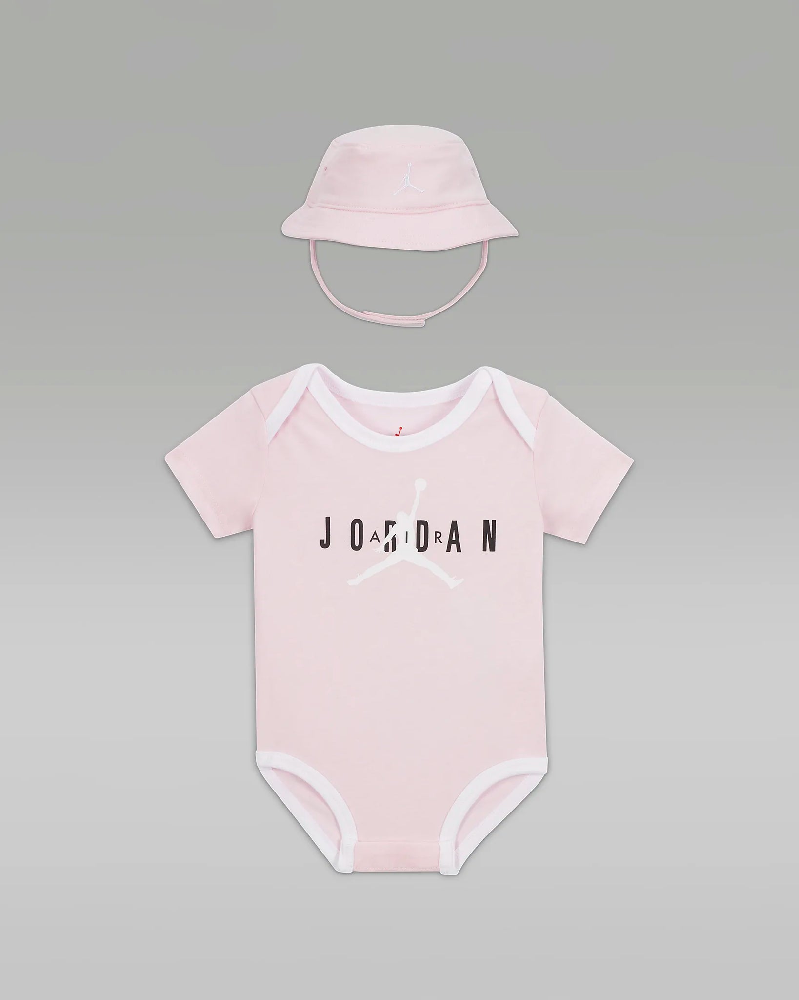 Jordan ensemble bob et body bébé "Pink"