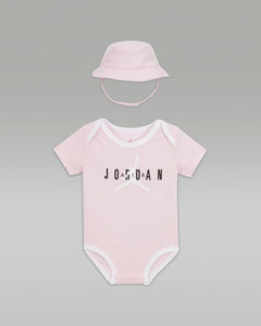 Jordan ensemble bob et body bébé "Pink"