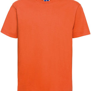 Tee-shirt uni R.A kids "Orange" enfant