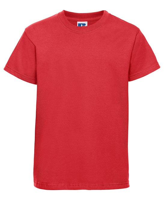 Tee-shirt uni R.A kids "Rouge" enfant