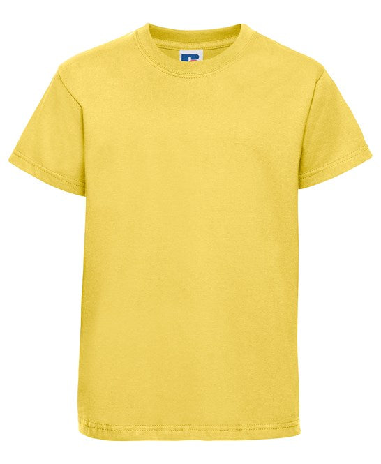 Tee-shirt uni R.A kids "Yellow" enfant
