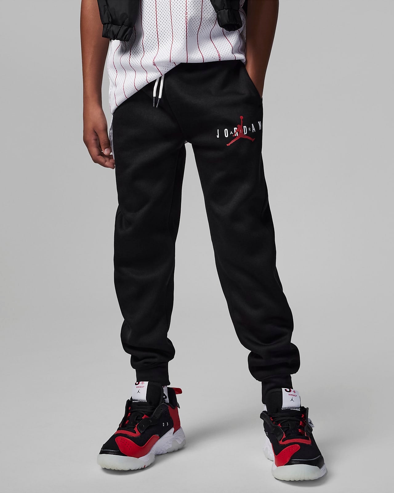 Jordan bas de jogging "logo" Fleece pant Black