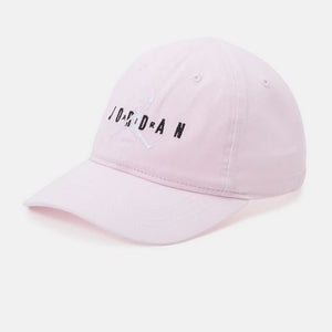 Jordan Child Cap "logotipo" rosa ajustável
