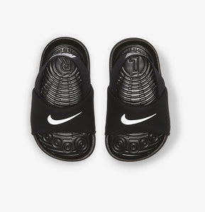 Sandals Nike Kawa desliza Baby Black/White TD