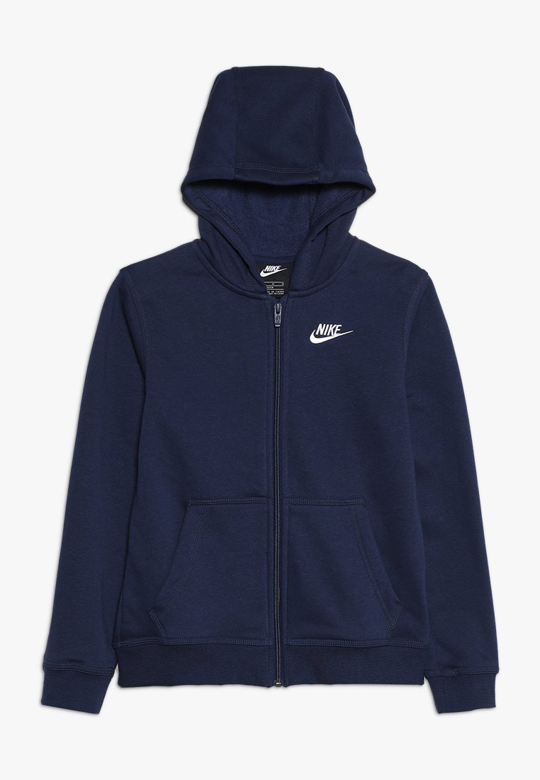 Nike Futura Navy blue hoodie jacket with embroidered logo