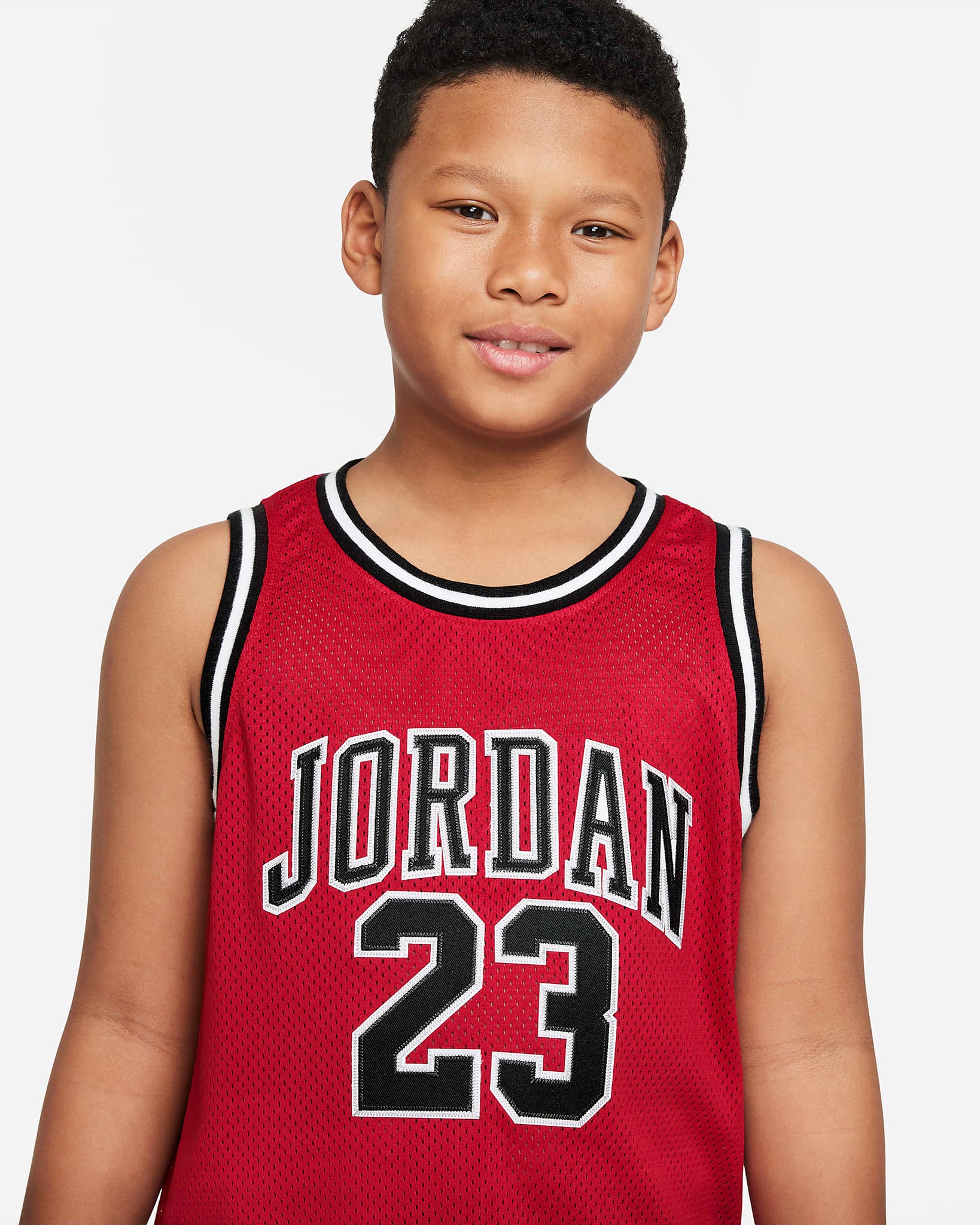 Jordan 21 red basketball jersey