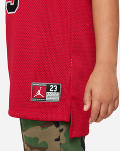 Camisa de basquete da Jordânia 23 vermelho