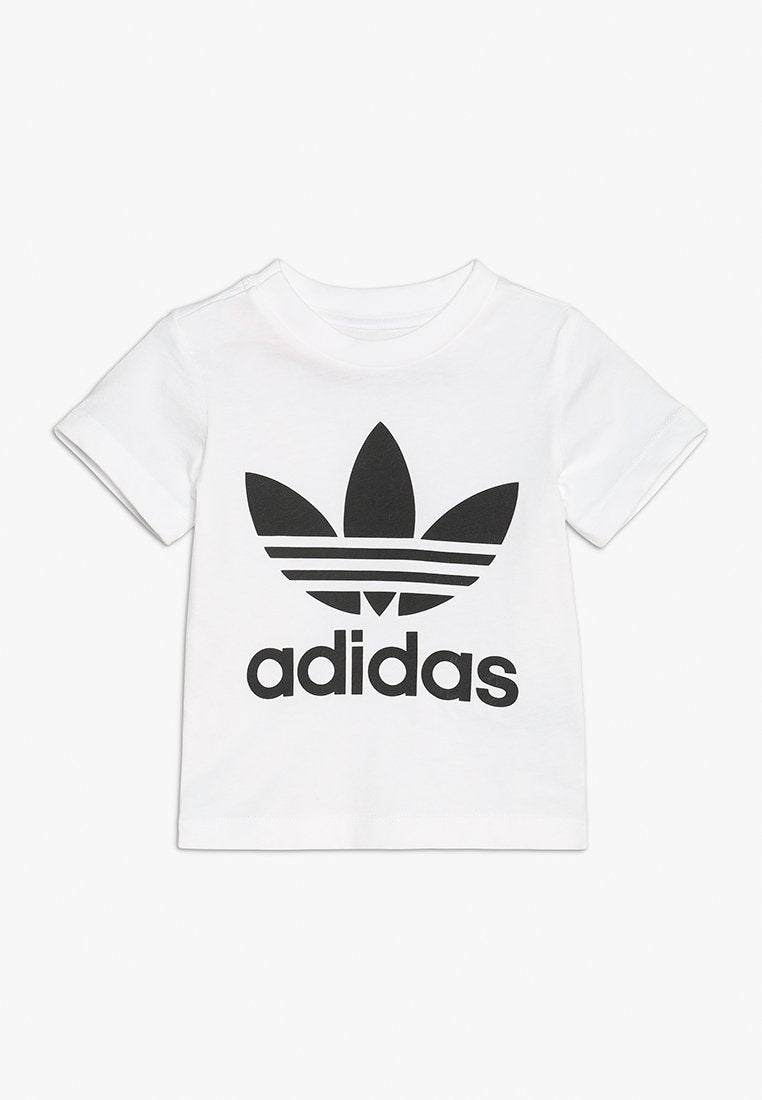 Adidas tee-shirt Trefoil white black