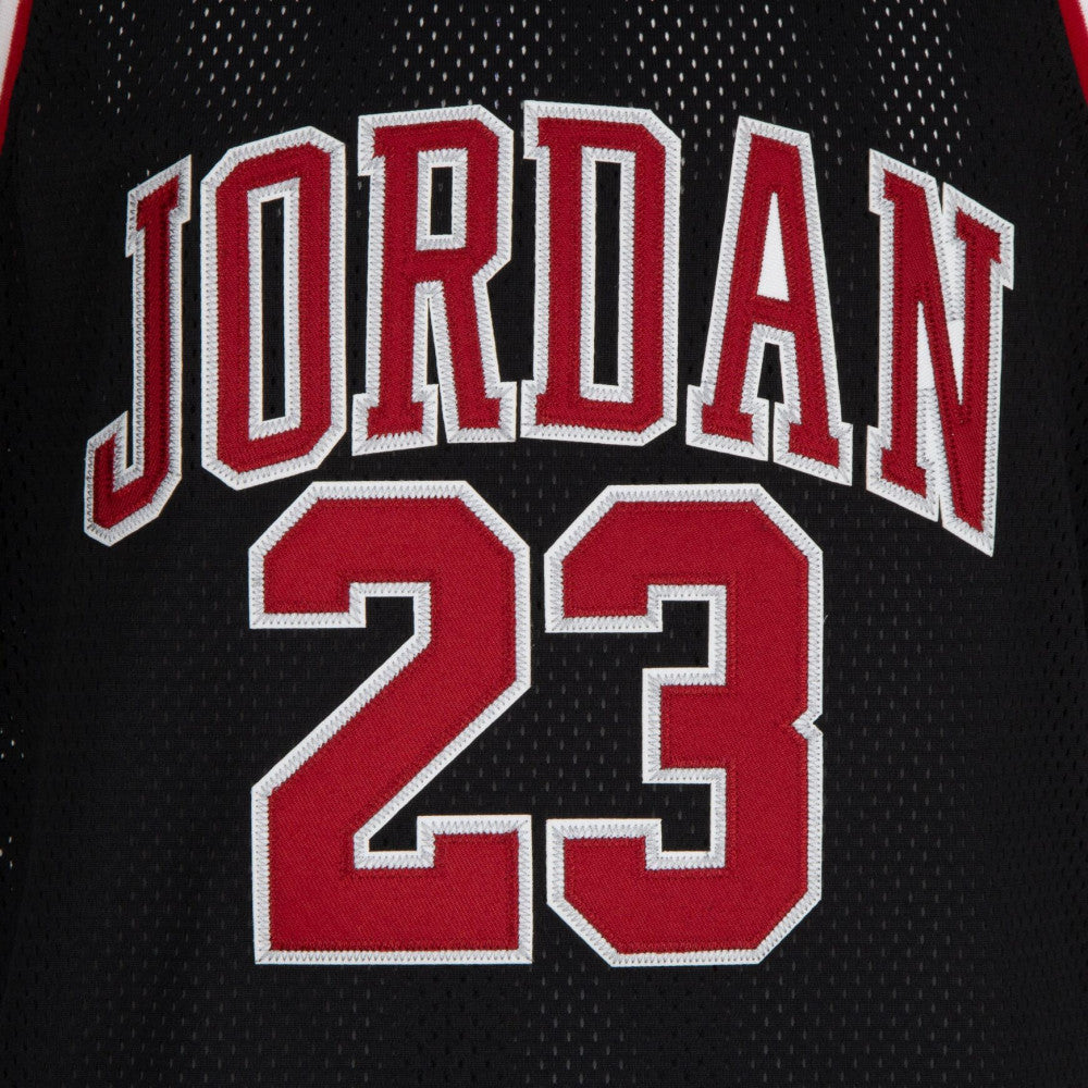Camisa de basquete da Jordânia "23" Black Junior