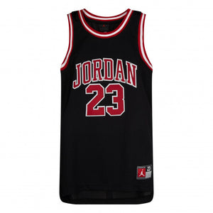 Camisa de basquete da Jordânia "23" Black Junior