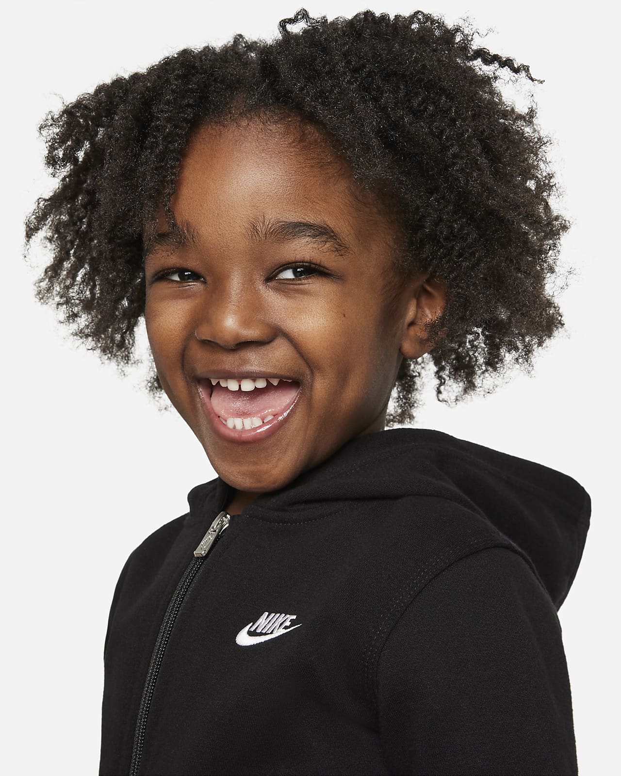 Nike Futura veste hoodie avec logo brodé Noir