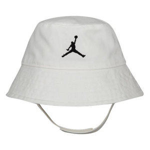 Jordan bucket hat bebé"logo"blanco/negro